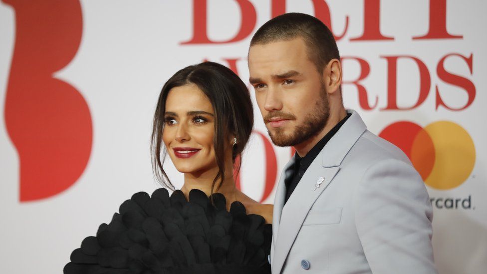 Cheryl and Liam Payne at the Brit Awards in February