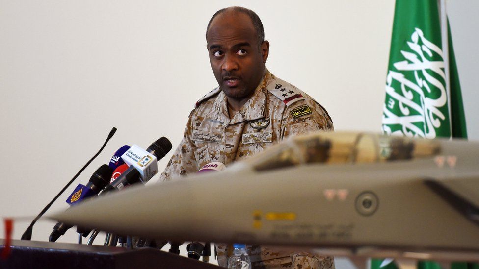 Saudi military spokesman Brig Gen Ahmed al-Asiri