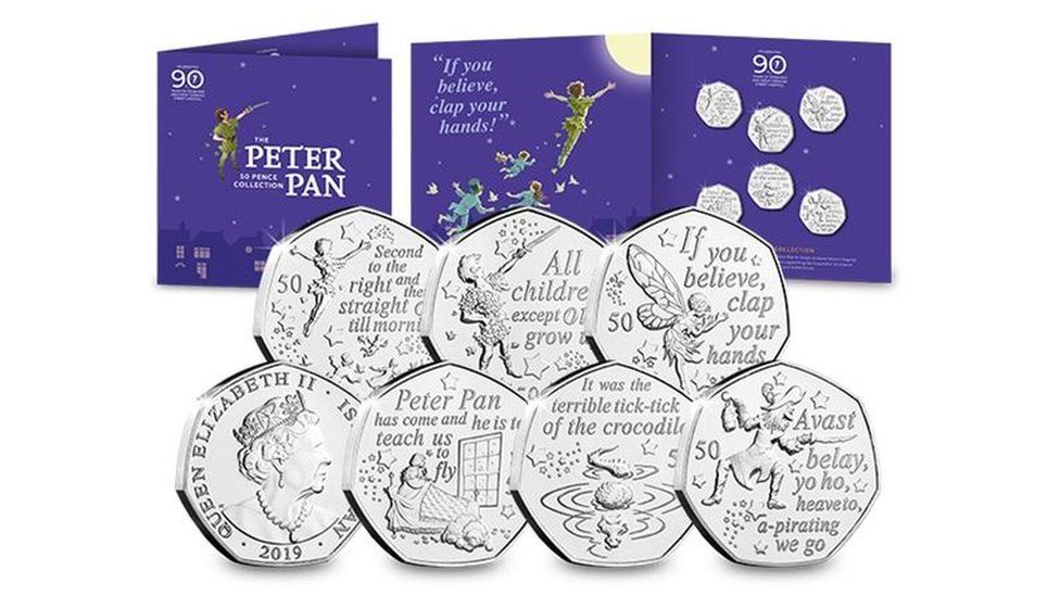 Peter Pan coins
