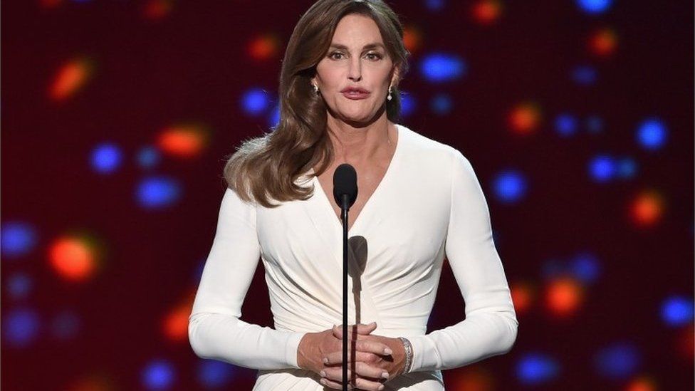 Honoree Caitlyn Jenner accepts the Arthur Ashe Courage Award onstage during The 2015 ESPYS at Microsoft Theater on July 15, 2015