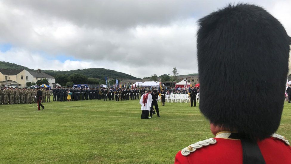 Armed Forces Day celebrations take place across Wales BBC News