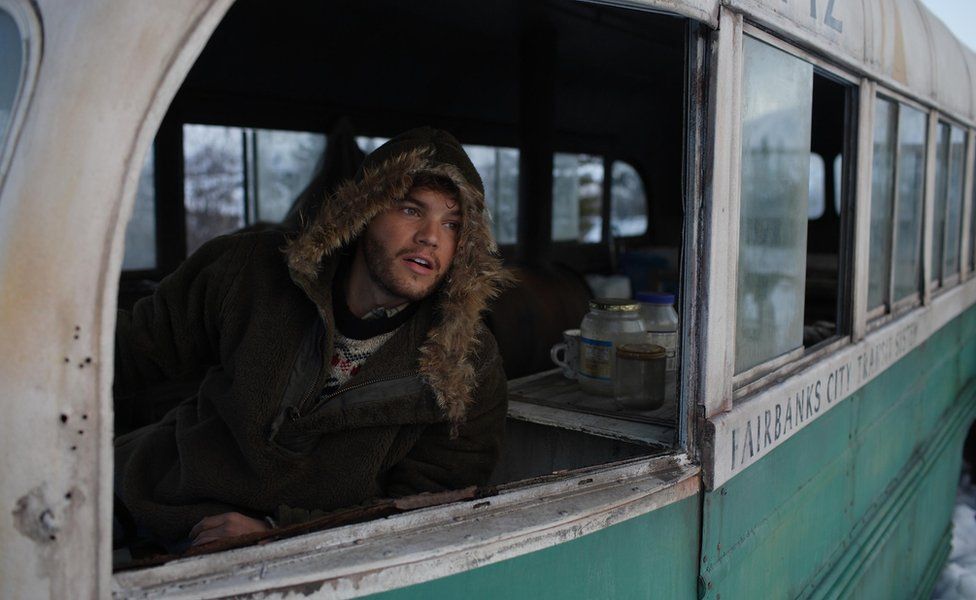 Emile Hirsch as Chris McCandless in Into The Wild