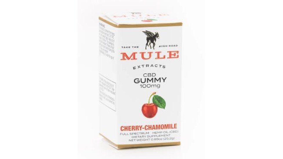 Жевательные конфеты Cherry Mule CBD