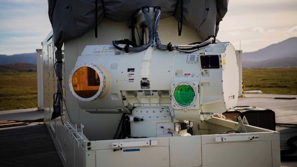 The DragonFire laser weapon system
