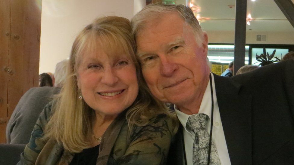 Jim Hurson and his wife