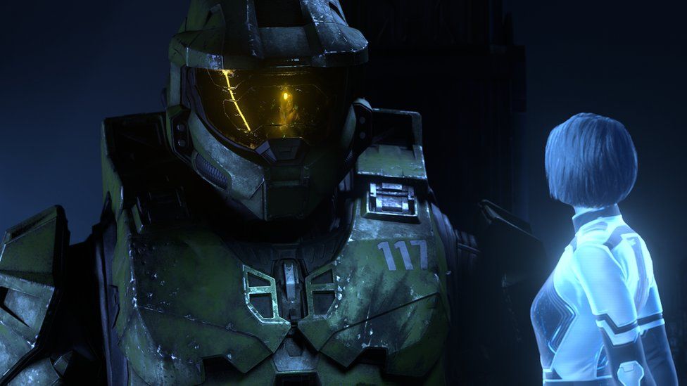 Master Chief in game