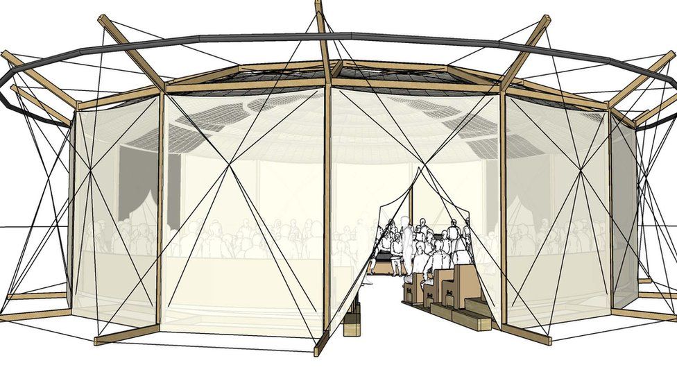 Artist's impression of The Den