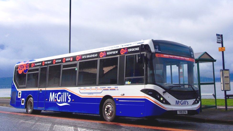 New McGill's bus