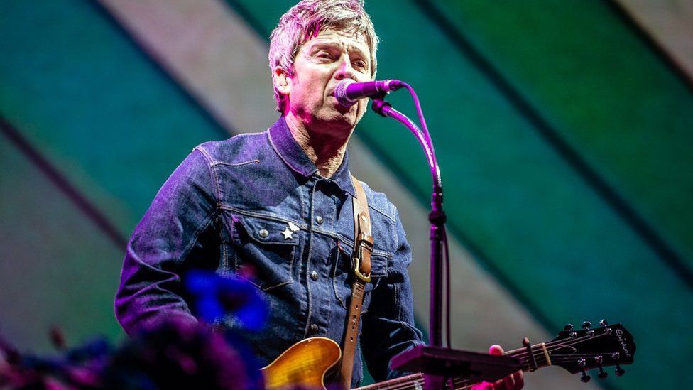 Noel Gallagher at Wythenshawe Park