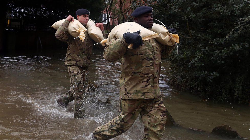 Army flood