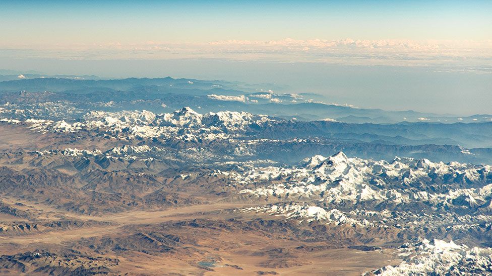 Himalayas from the ISS