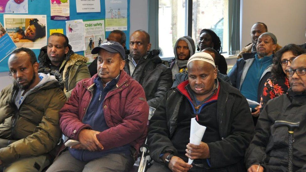 Group of Somali men