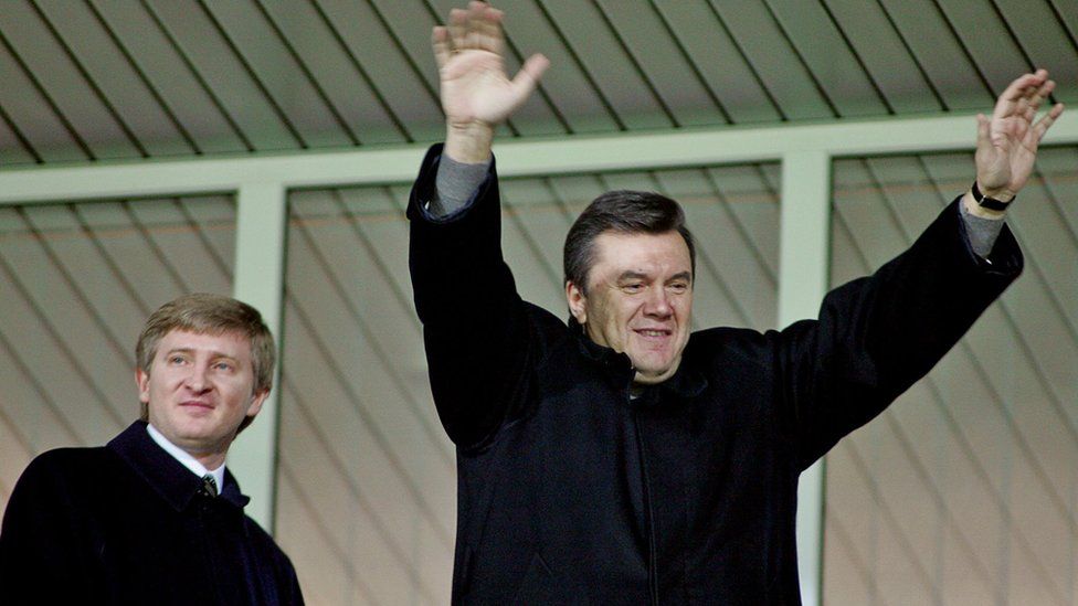 Ринат Ахметов и Виктор Янукович