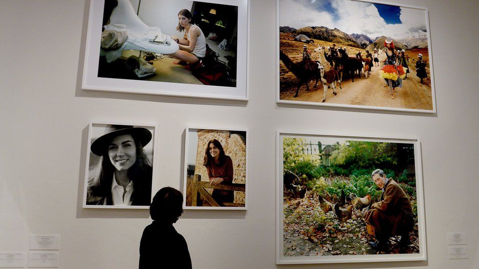 The exhibition at the National Portrait Gallery