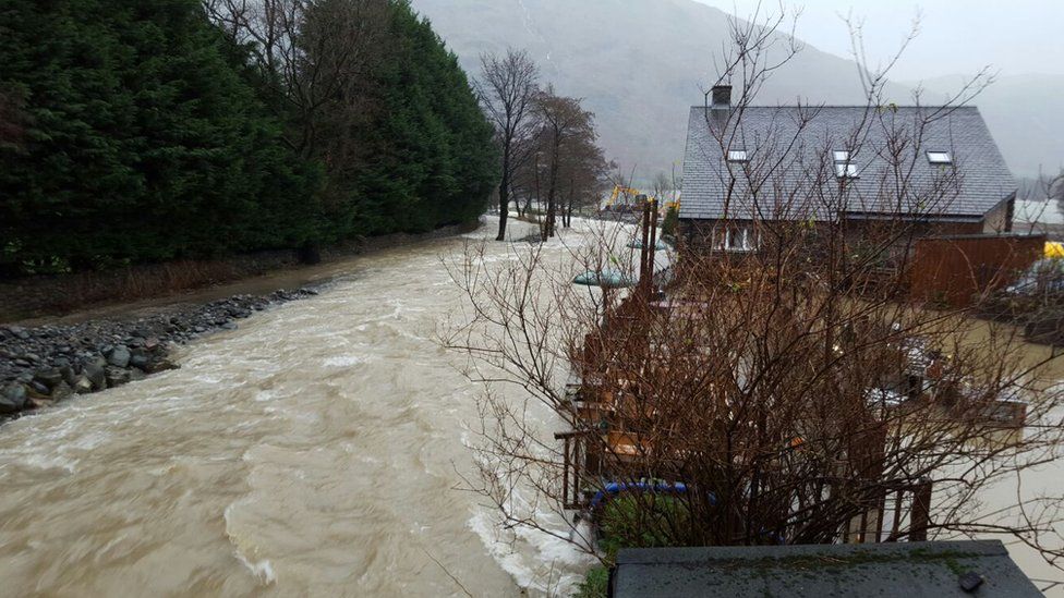 Flooding at Glenridding