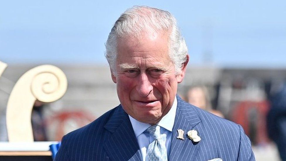 Prince Charles in Donaghadee in 2021