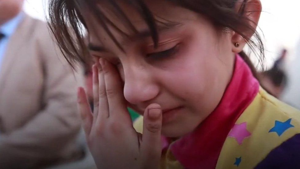 Yazidi girl