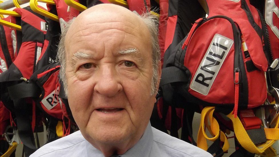 Jim Mackie of Southend Lifeboat