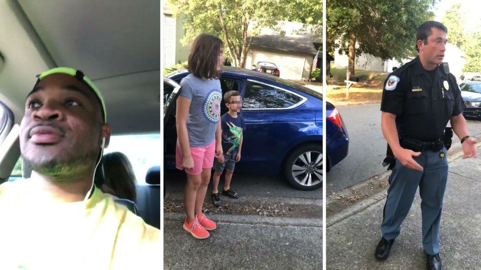 Police called on Atlanta man for 'babysitting while black' BBC News