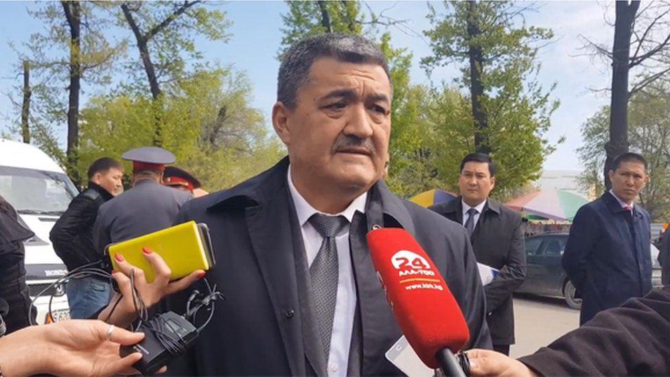 Bishkek mayor Albek Ibraimov