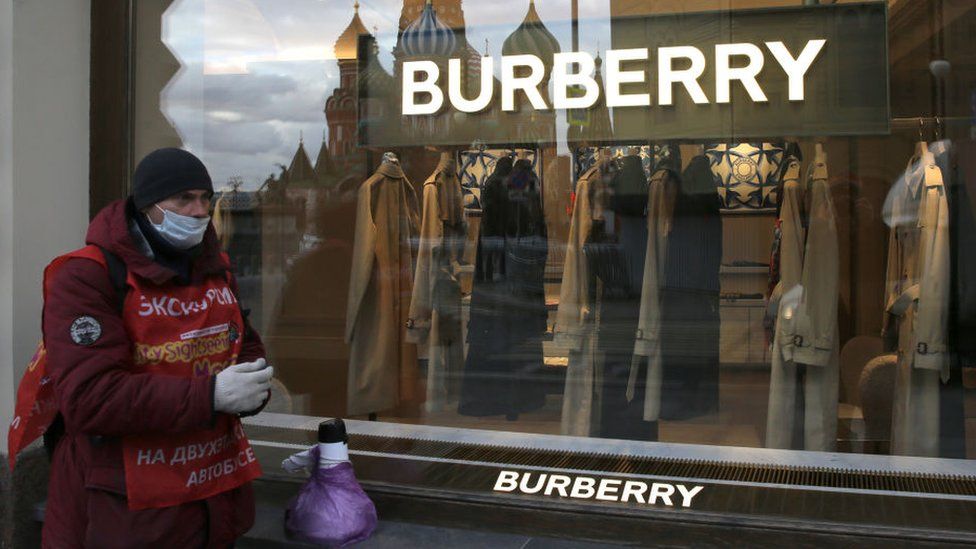 Burberry in Red Square