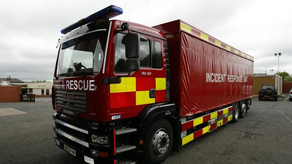 Withdrawal of decontamination emergency vehicles 'risks security' BBC