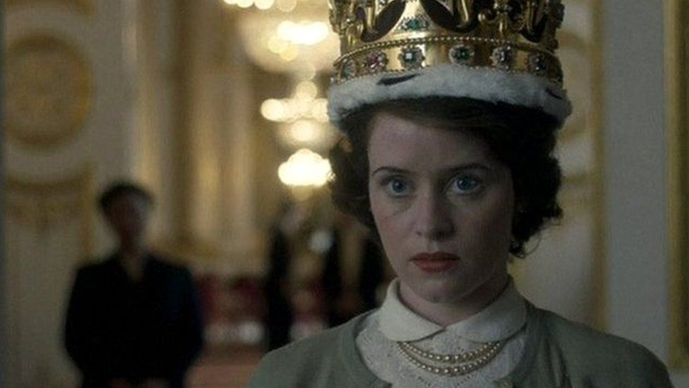Scene from The Crown, Netflix