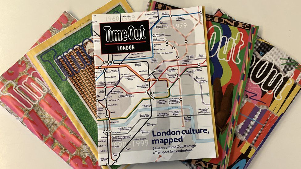 Time Out covers