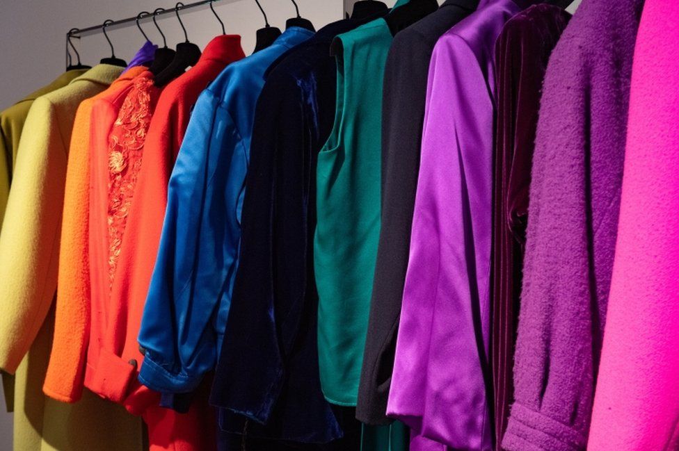 A range of coats in a rainbow of colours