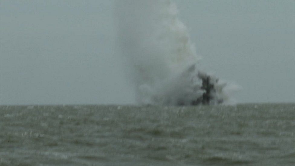 WW2 Bomb Found Near London City Airport Blown Up - BBC News