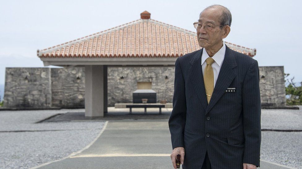 Ông Takehisa Arakaki, Chủ tịch Quỹ Tưởng niệm Hòa bình Okinawa (Okinawa Peace Memorial Foundation).