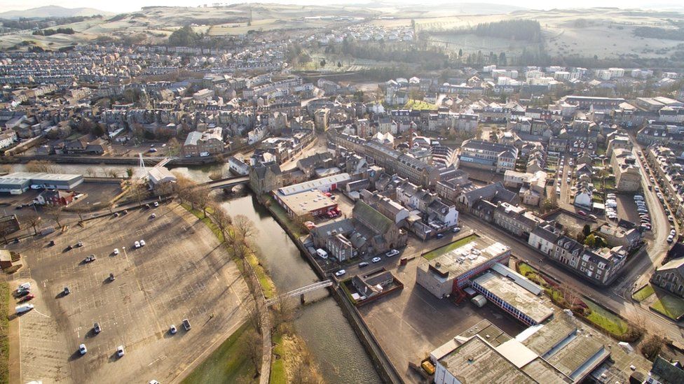 The battle to protect Hawick and Dumfries from flooding - BBC News