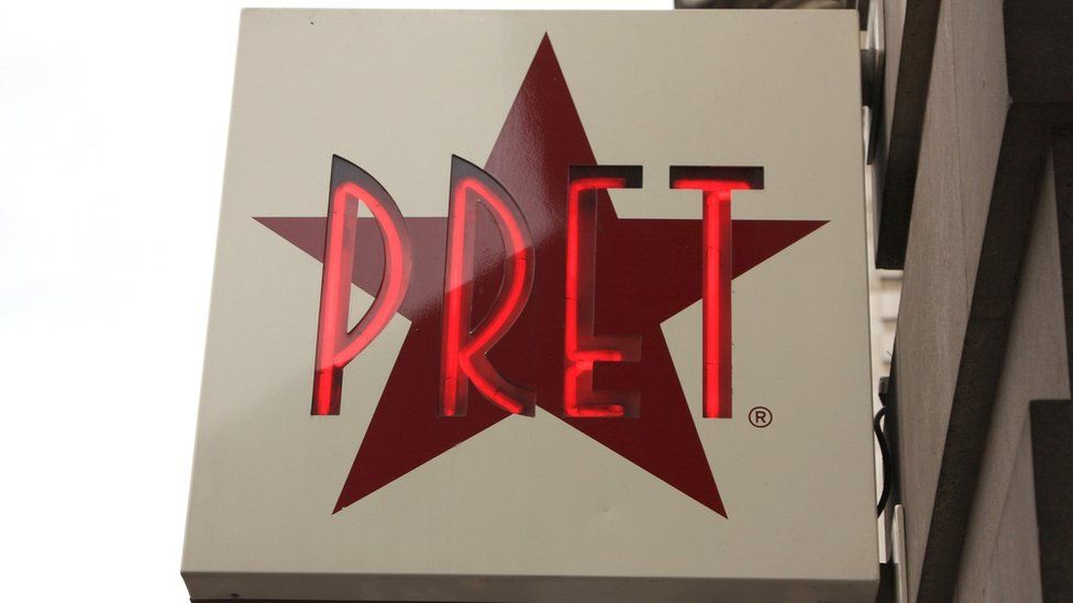 Pret a Manger sign