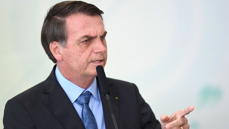 Brazilian President Jair Bolsonaro