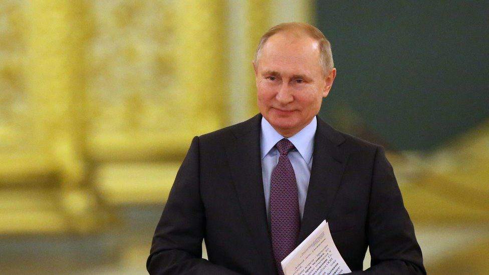 Vladimir Putin attends the Council on Human Rights in Moscow
