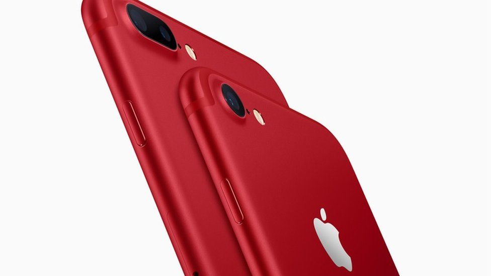 Red iPhone