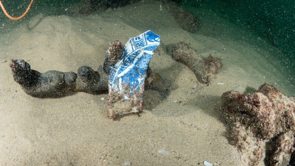 Shipwreck found off Cascais, Portugal