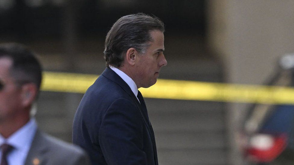 Hunter Biden arrives successful  tribunal  successful  Delaware