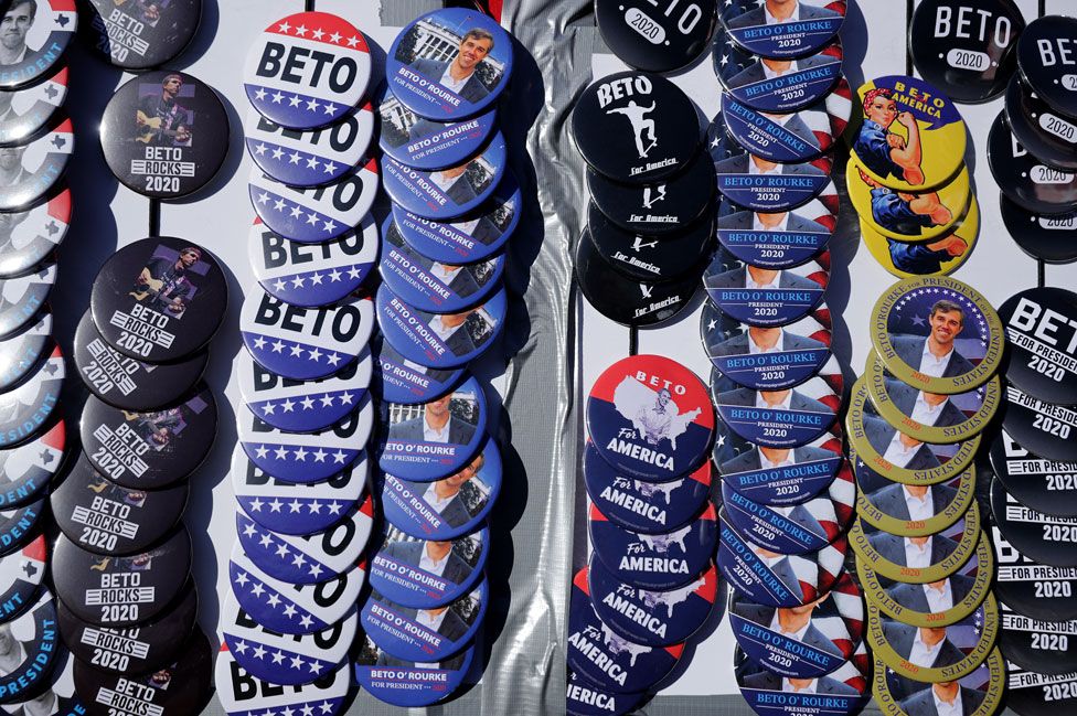Beto O'Rourke merchandise in Iowa