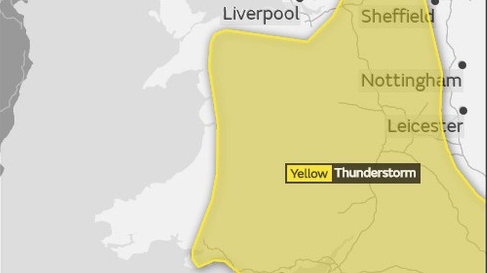 Weather warning for Wales