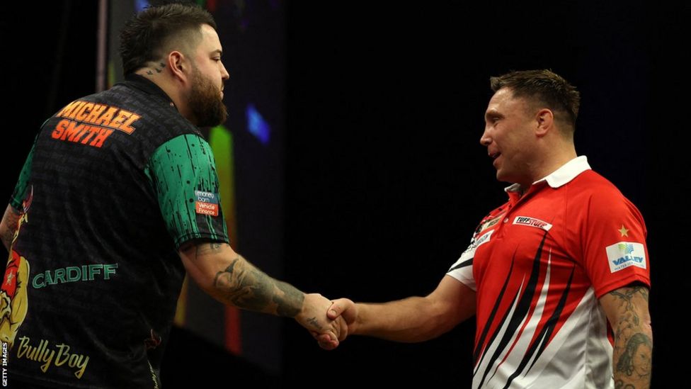 Premier League Darts Michael Smith beats Gerwyn Price to win opening