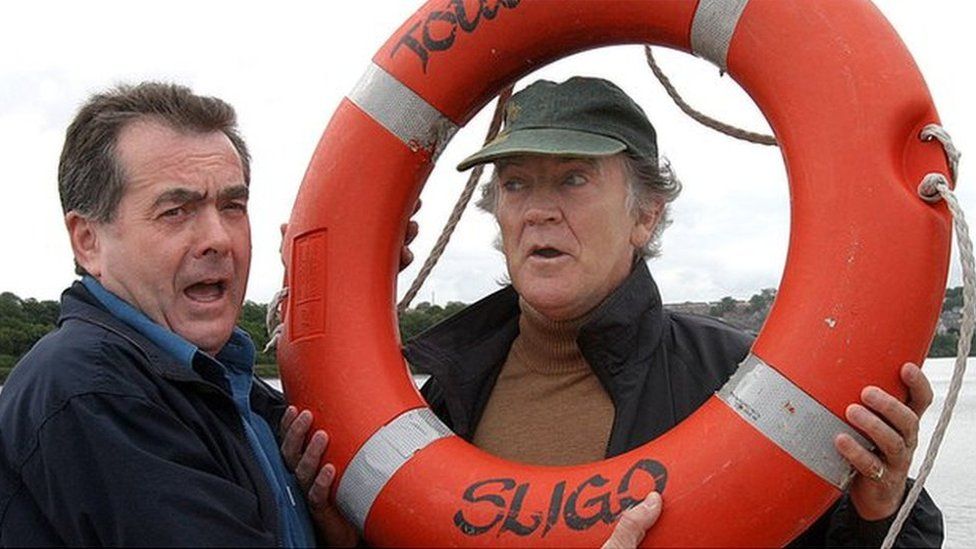 Séan Coyle and Gerry Anderson