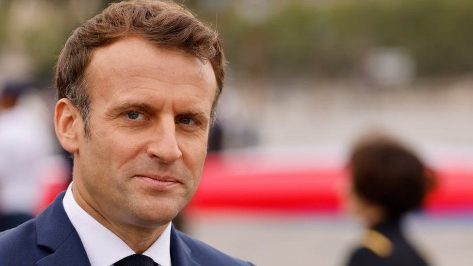 Pegasus: French President Macron identified as spyware target - BBC News