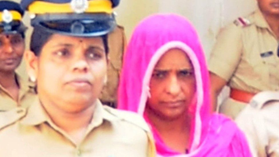 Kerala cyanide killing Crowd boos family poisoning suspect in India