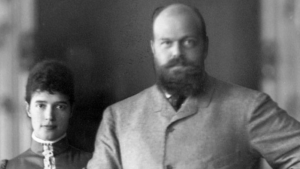 Tsar Alexander III and Empress Maria Fyodorovna, 1881