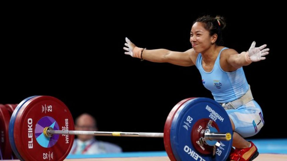 Mirabai Chanu Weightlifter is BBC Indian Sportswoman of the Year BBC