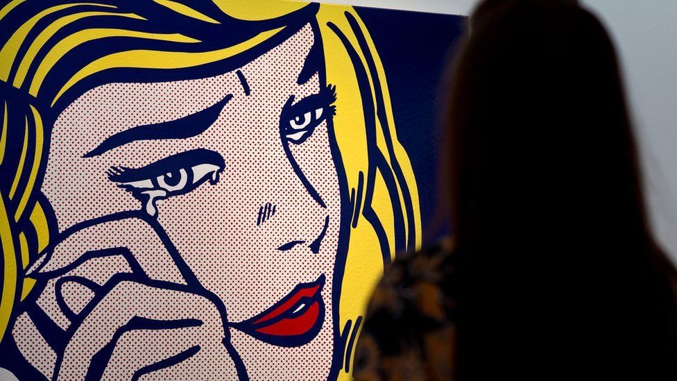 'Crying Girl' by Roy Lichtenstein