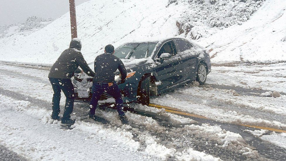 California storm brings flooding and leaves thousands without power