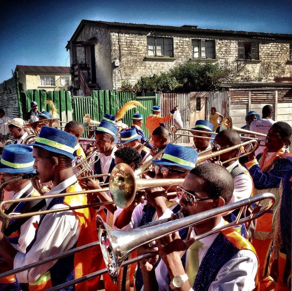 A carnival in Cape Town, South Africa