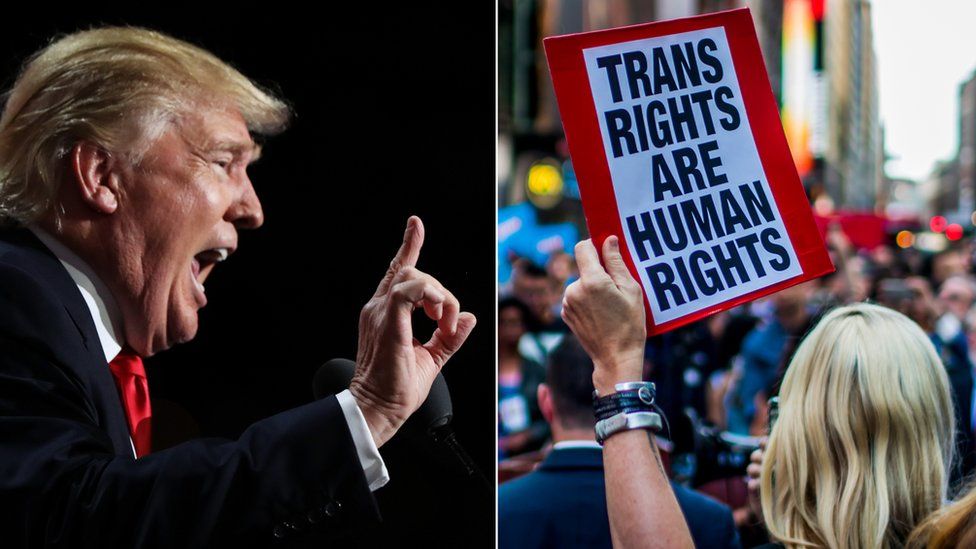 Donald trump and Human rights campaigners
